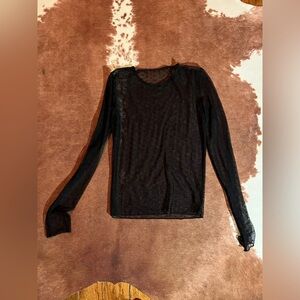 Forever 21 sheer mesh top 
size Medium